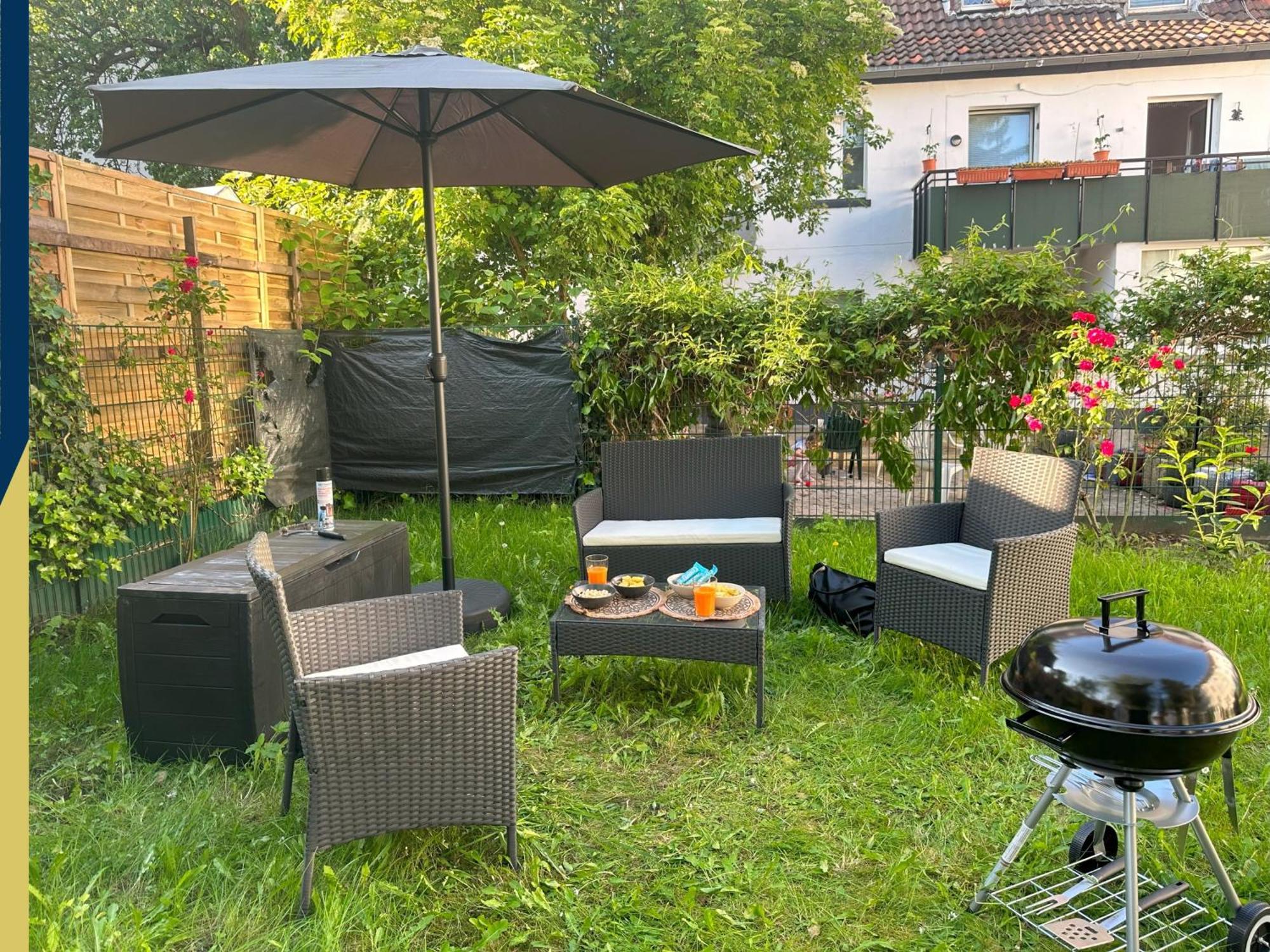 Cozy Apartment With Garden In Gelsenkirchen Dış mekan fotoğraf